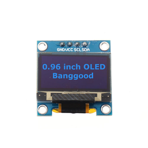 0.96 Inch OLED I2C IIC Communication Display 128*64 LCD Module Geekcreit for Arduiino - products that work with official Arduiino boards