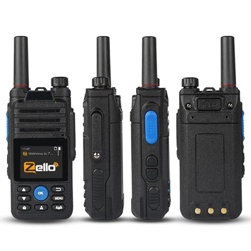 Yinitone B5 7 Mode Zello 4G Walkie Talkie 100km Long Range Mobile Radio Bluetooth Transceiver Phone Network Walkie Talkie