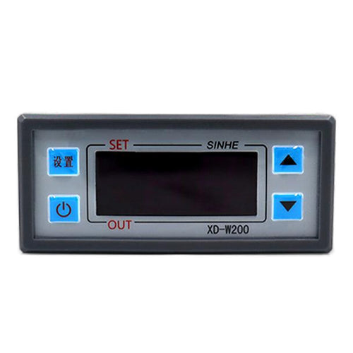 XD-W200 Embedded Digital Thermostat Temperature Controller Cabinet Freezer Refrigeration Heating Controller
