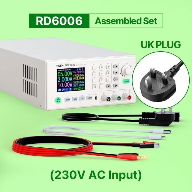 RIDEN RD6006 Assembled Set USB DC DC Voltage Current Step-Down Bench Power Supply Buck Adjustable Converter 60V 6A