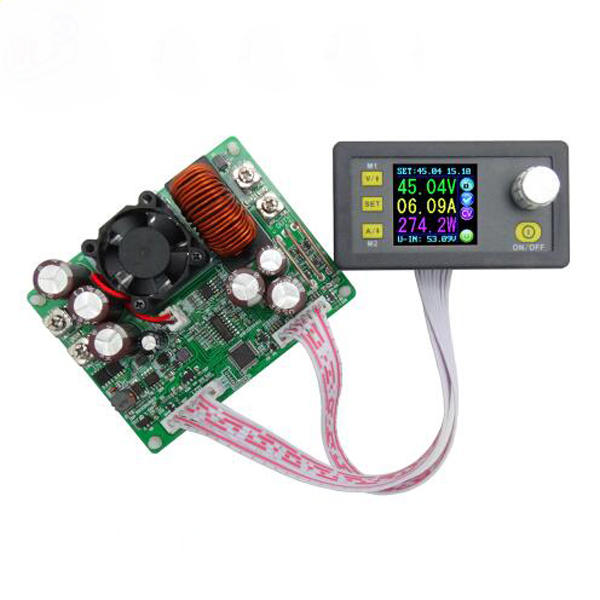 DPS5020 Constant Voltage Current Step Down Communication Digital Power Supply Buck Voltage Converter LCD Voltmeter 50V 20A