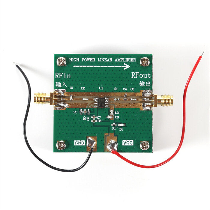 RF2126 400MHZ-2700MHZ Broadband RF Power Amplifier 2.4GHZ 1W for bluetooth Ham Radio Amplifier with Heat Sink