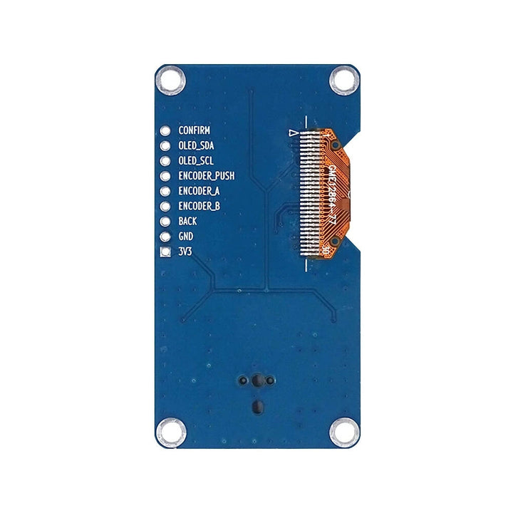 0.96/1.3 inch White Oled Display Screen Combined with EC11 Rotary Encoder Module IIC Interface for Arduinos