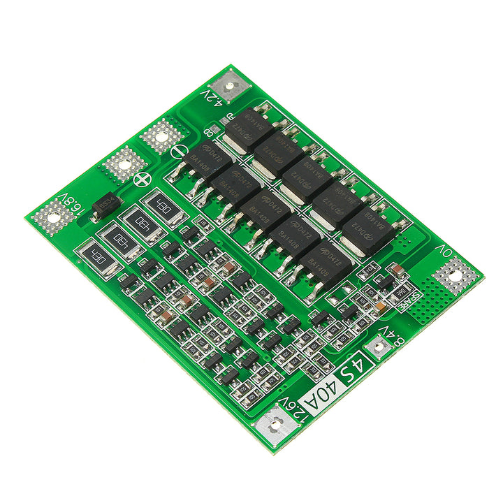 3Pcs 4S 40A Li-ion Lithium Battery 18650 Charger PCB BMS Protection Board with Balance For Drill Motor 14.8V 16.8V Lipo Cell Module