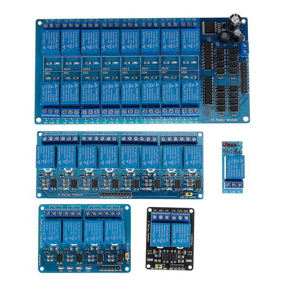 12-V-1/2/4/8/16-Kanal-Relaismodul mit Optokoppler für PIC DSP für Arduino – Produkte, die mit offiziellen Arduino-Boards funktionieren