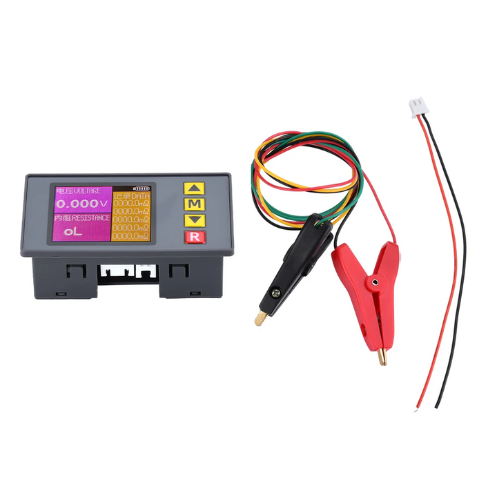 TS457 DC5V Voltage Internal Resistance Tester Detector Voltage Meter Measurement Data Adjustable Time Brightness