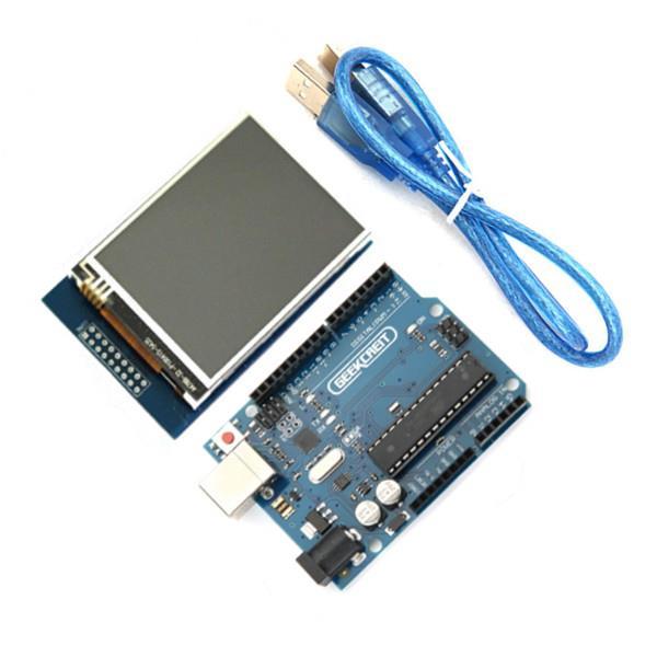 UNO R3 USB Development Board With 2.8 Inch TFT Touch Display Module