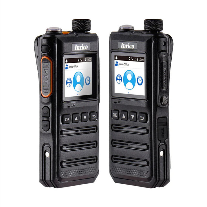 Inrico T640A Android 8.1 4G Network Walkie Talkie Separate Antenna Military POC Radio GPS bluetooth Wifi Long Battery Life Noise Cancellation