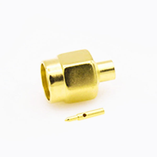 RF Coaxial connector Standard SMA Plug Straight Solder Type for  Cable