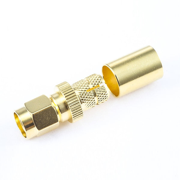 RF Coaxial connector Standard SMA Plug Straight Crimp for Cable SYV50-5