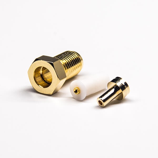 RF Coaxial connector Standard SMA Jack Straight Solder Type for  Cable