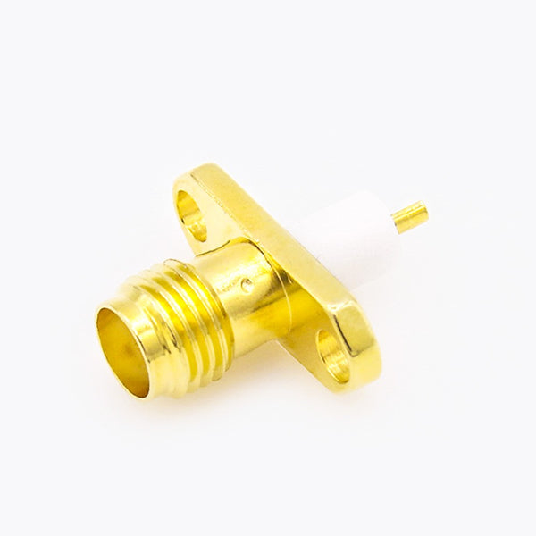 RF Coaxial connector Standard SMA Jack Straight Solder Type for PCB mount