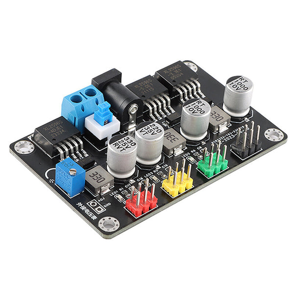 Stable Voltage DC Power Converter Module LM2596 DC3.3V/5V Output Adjustable Intelligent Vehicle Experiment