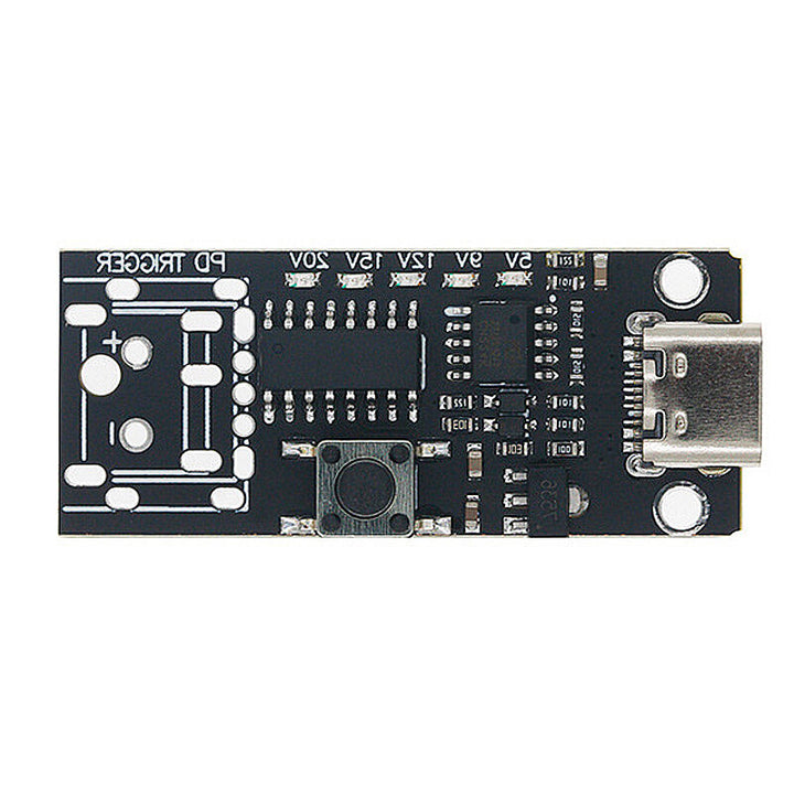 100W 5A Type-C Fast Charge Trigger Board Module PD/QC Decoy Board Fast Charge USB Type-C PD 2.0 3.0 Power Delivery Boost Module