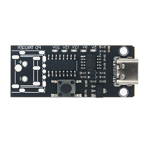 100W 5A Type-C Fast Charge Trigger Board Module PD/QC Decoy Board Fast Charge USB Type-C PD 2.0 3.0 Power Delivery Boost Module