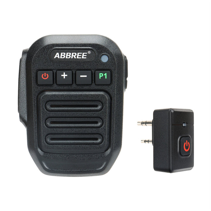 ABBREE Wireless bluetooth Microphone Handheld Speaker MIC for Baofeng UV-5R UV 21 Pro 5RH K6 Walkie Talkie Ham Radio Accessories