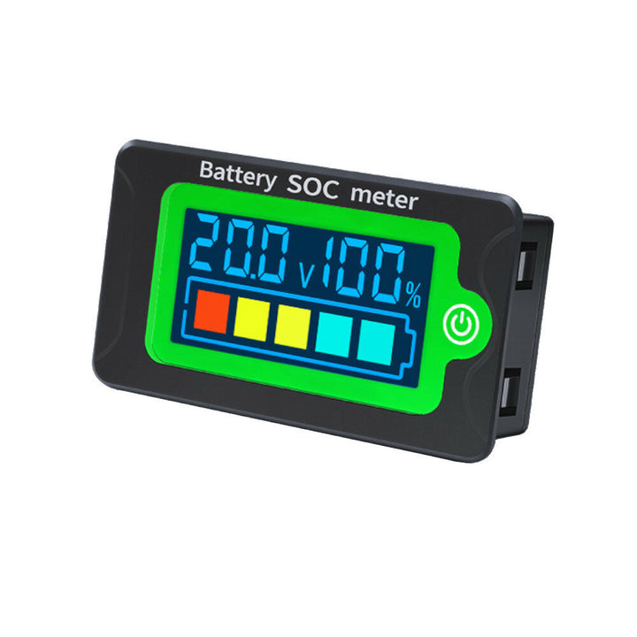 Peacefair Battery Capacity Tester Waterproof Digital LCD Voltmeter Voltage Indicator Meter 12V 24V 36V 48V 72V For Car