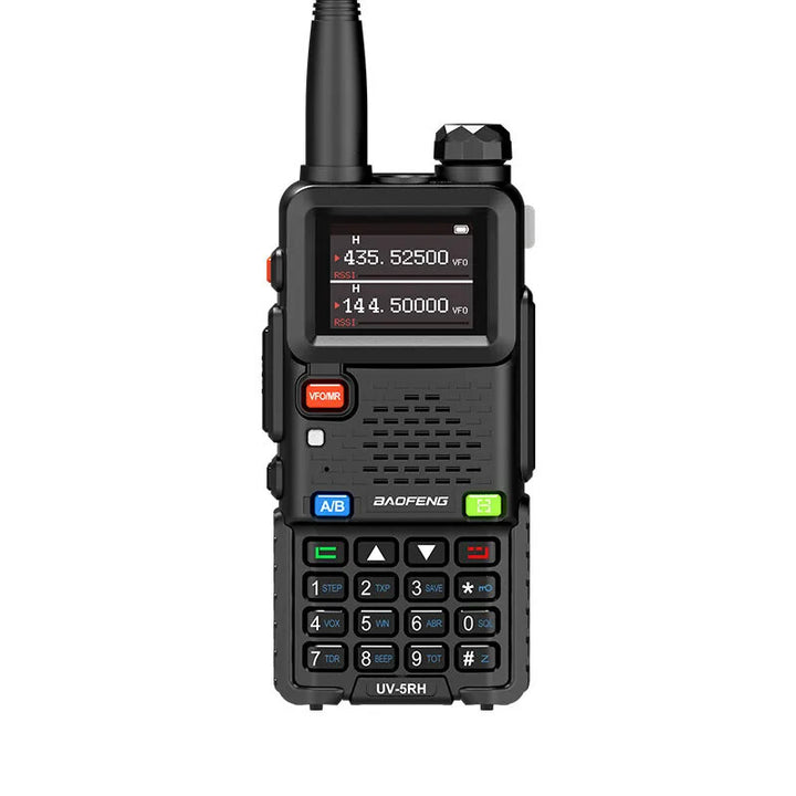 Baofeng UV-5RH 10W Walkie Talkie UV Dual Band Long Range FM Two Way Radio with Flashlight Amateur Transceiver