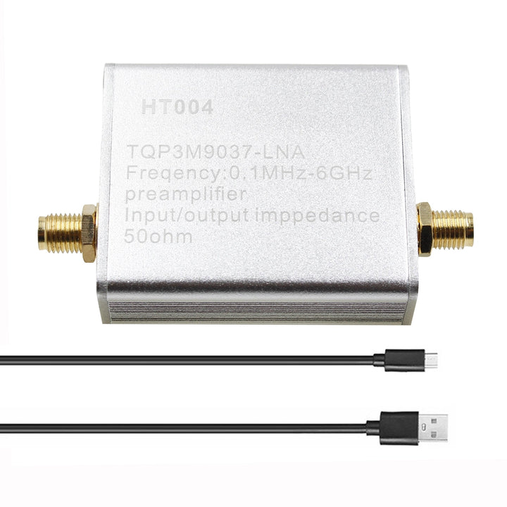 100K-6GHz Full Band Low Noise Amplifier 20dB High Gain Power Preamplifier LNA Module for RF & Software Defined Radio SDR