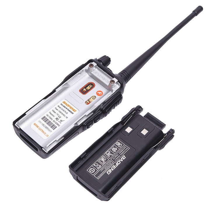 Baofeng UV-82 8W 10KM Tri-Power Modes Dual PTT Walkie Talkie Portable VHF UHF Two Way Radio Ham