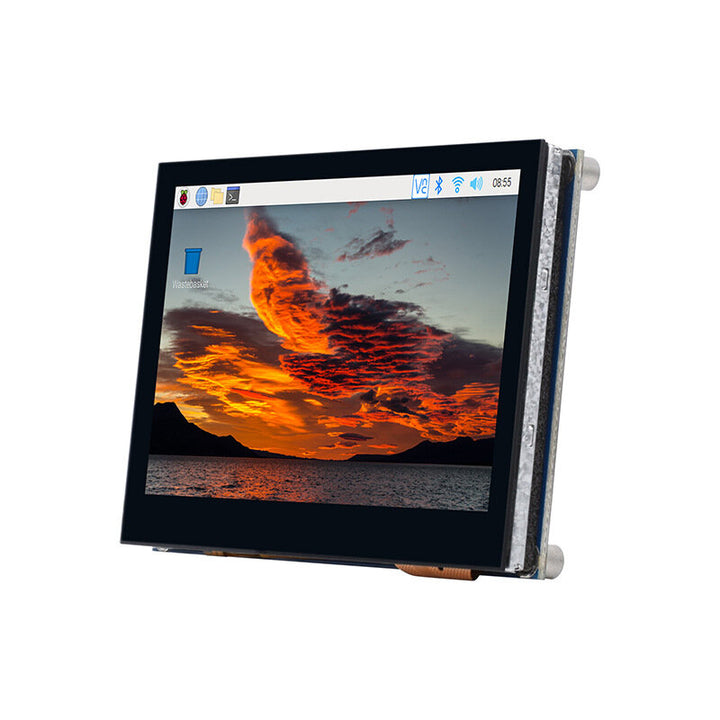 4.3 inch QLED Display Capacitive Touch Screen MIPI DSI Interface 800×480 for Raspberry Pi 4B / 3B+/ 3A+/ 3B