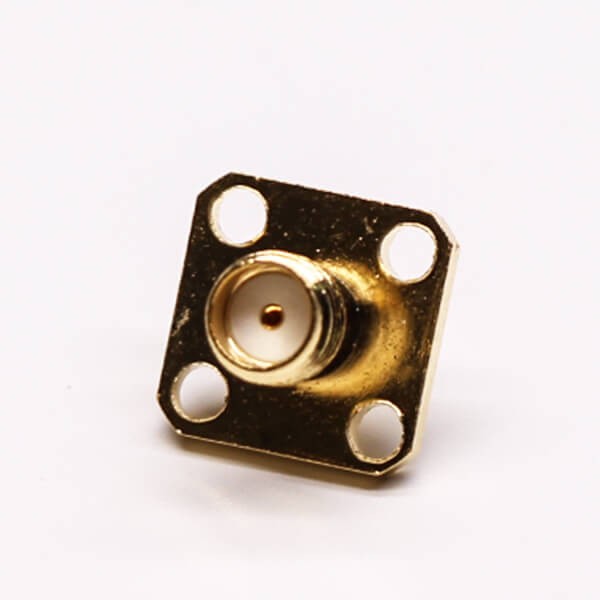 RF Coaxial connector Standard SMA Jack Straight Solder Type for PCB mount