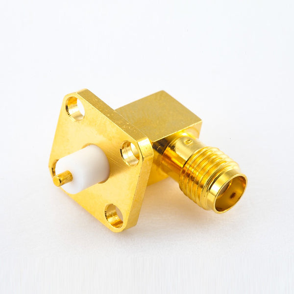 RF Coaxial connector Standard SMA Jack Right Angle Solder Type for PCB mount