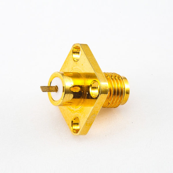 RF Coaxial connector Standard SMA Jack Straight Solder Type for PCB mount