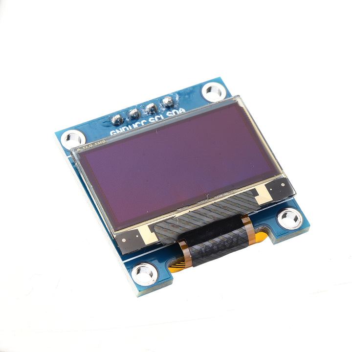 0.96 Inch OLED I2C IIC Communication Display 128*64 LCD Module Geekcreit for Arduino - products that work with official Arduino boards