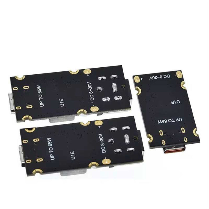 PD65W Fast Charging Module Type-C Interface PD3.1 PPS QC3.0 Huawei SCP 8-30V Input for Smartphones and Laptops