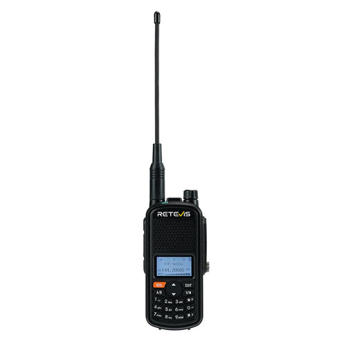 Retevis A61 AM FM Air Band Walkie Talkie GPS IP67 Waterproof Analog Ham Radio 5W Amateur Radio Station Aviation Receiving Radio Type-C Charging Transceiver Support NOAA