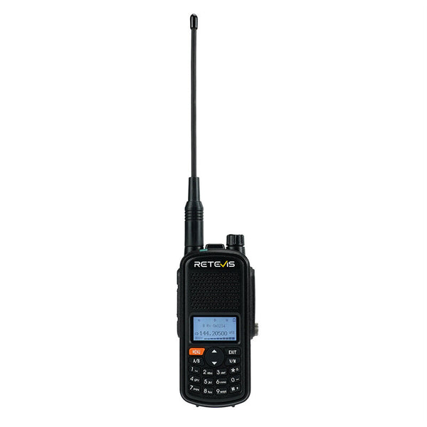 Retevis A61 AM FM Air Band Walkie Talkie GPS IP67 Waterproof Analog Ham Radio 5W Amateur Radio Station Aviation Receiving Radio Type-C Charging Transceiver Support NOAA