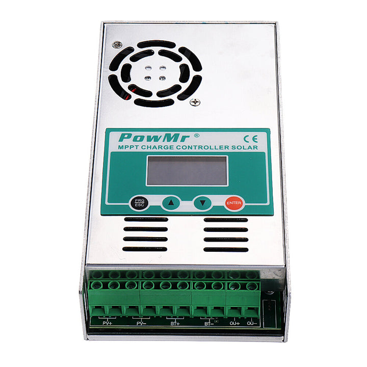 PowMr MPPT 60A Solar Charge and Discharge Controller 12V 24V 36V 48V Auto for Max PV 190VDC Lead Acid Lithium Battery