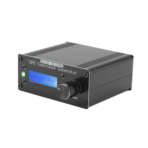10K-220MHz VFO GPS Controlled Generator Taming Reference Signal Source Black Tool Accessories