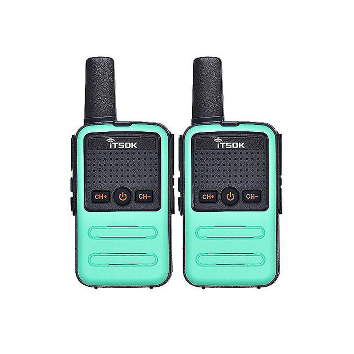 2Pcs ITSOK PMR446 Mini Walkie Talkie Long Range Commutator Station Kid Toys Amateur Radio Portable Handheld Two Way Radio European Version