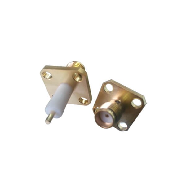 RF Coaxial connector Standard SMA Jack Straight Solder Type for PCB mount