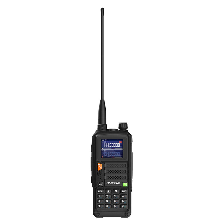 BAOFENG AS-53H High-Power Walkie Talkie Long Range 999 Channels UHF/VHF Two-Way Radio with FM Radio Type-C Charging Outdoor Communication Device EU Plug