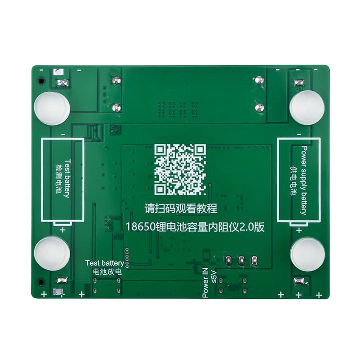 5V LCD Display 18650 Lithium Battery Capacity Tester Power Detector Module 2 Way with Charging Discharge Type-c Port