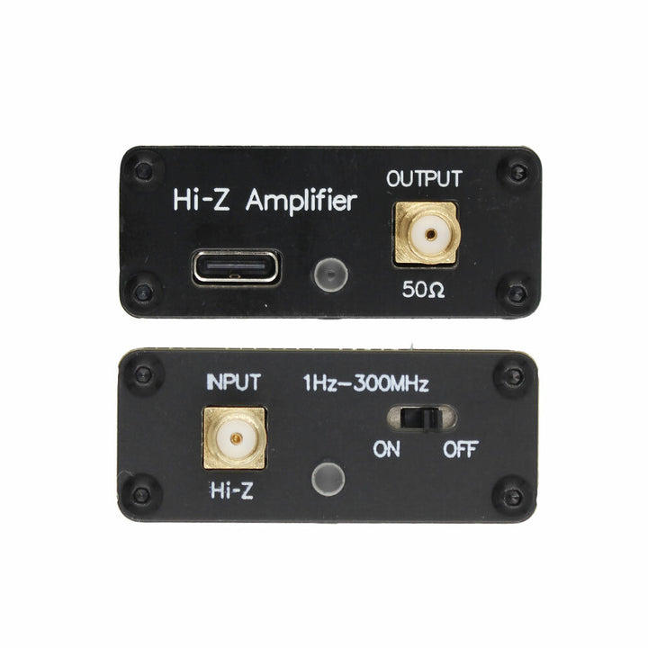 High Impedance Amplifier for SDR Walkie Talkie Small Loop Antenna HackRF One Donut Antenna