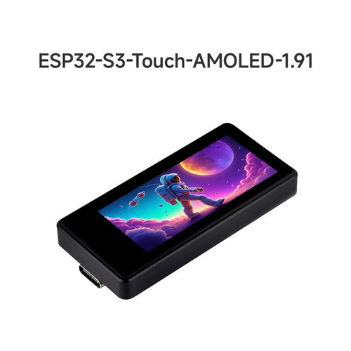 ESP32-S3 1.91inch AMOLED Display Development Board 240×536 32-bit LX7 Dual-core Processor Accelerometer Gyroscope Sensor