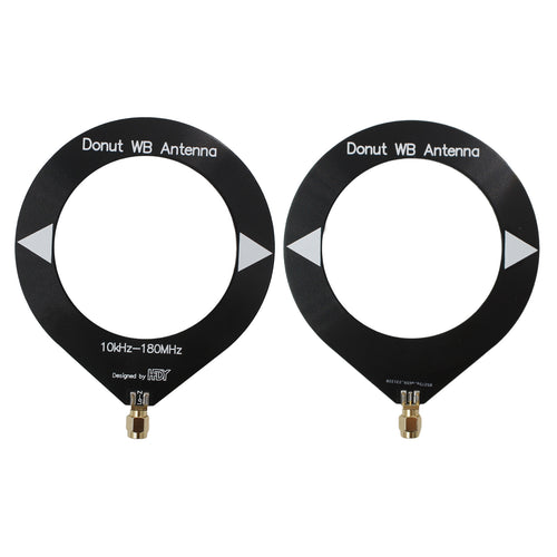 Donut Loop Broadband Antenna Frequency Range 10kHz-180MHz with Low Impedance Converter