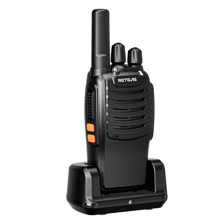 Retevis H777 Walkie Talkie Business Two-Way Radio 16 Channels Long Range Portable Hands Free Rechargeable 1000mAh Battery VOXs LED Flashlight