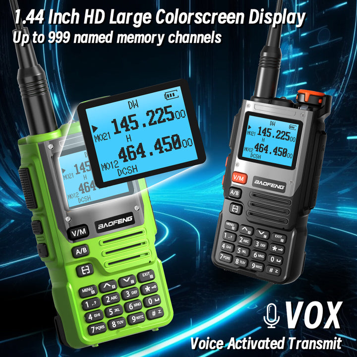 Baofeng UV K61 Walkie Talkie Multi Band Wireless Copy Frequency Long Range AM 999CH UV-5R UV-K5(8) Portable Two Way Ham Radio