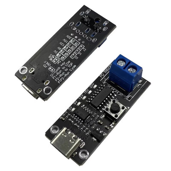 100W 5A Type-C Fast Charge Trigger Board Module PD/QC Decoy Board Fast Charge USB Type-C PD 2.0 3.0 Power Delivery Boost Module