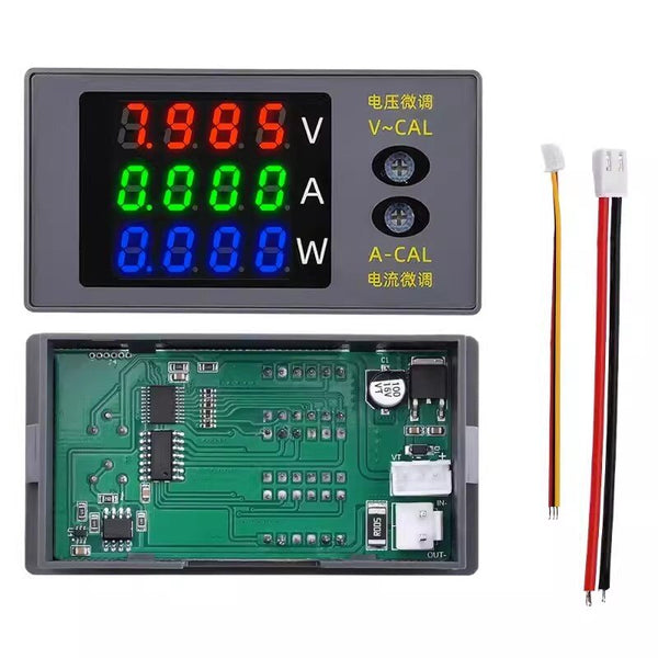 DC730 Digital Voltmeter Ammeter Wattmeter Voltage Current Energy Meter DC 0~100V 10A 1000W High Precision Power Meter