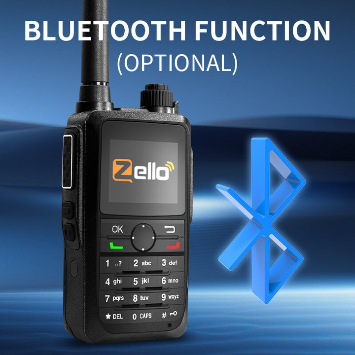 Zello DG6300 National Intercom Walkie Talkie Support WiFi bluetooth Long Range Radio IP67 Waterproof Type-C Rechargeable Handheld GPS Transceiver