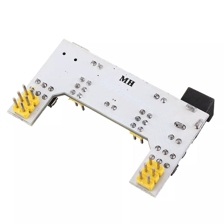 3Pcs MB102 2 Channel 3.3V 5V Breadboard Power Supply Module White Breadboard Dedicated Power Module MB-102 Solderless Bread Board