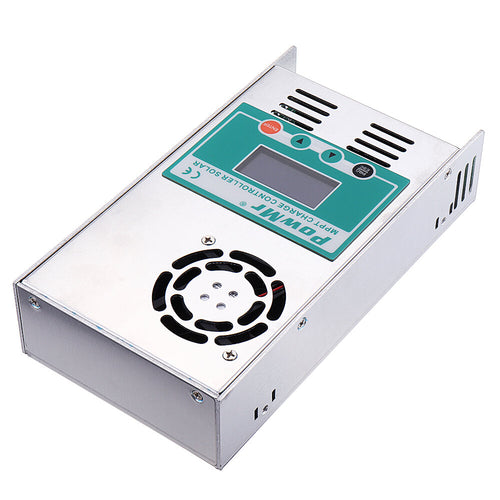 PowMr MPPT 60A Solar Charge and Discharge Controller 12V 24V 36V 48V Auto for Max PV 190VDC Lead Acid Lithium Battery