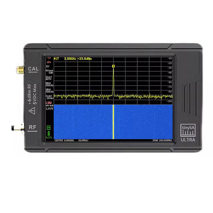 tinySA ULTRA 100k-5.3GHz Handheld Spectrum Analyzer with 4 inch TFT Display High Frequency Output Signal