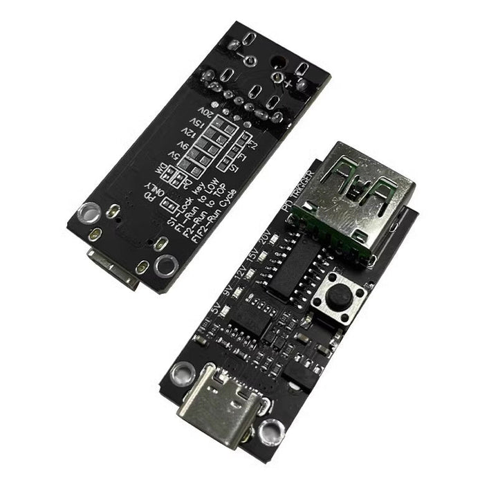 100W 5A Type-C Fast Charge Trigger Board Module PD/QC Decoy Board Fast Charge USB Type-C PD 2.0 3.0 Power Delivery Boost Module